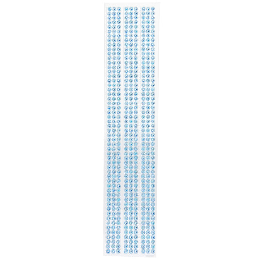 Stone Sticker Number 5 Blue