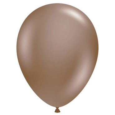 Tuftex Cocoa 100 globos de látex de 11 pulgadas