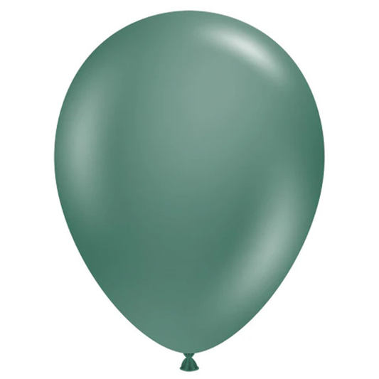 Tuftex Evergreen Green 50ct Latex Balloon 5"