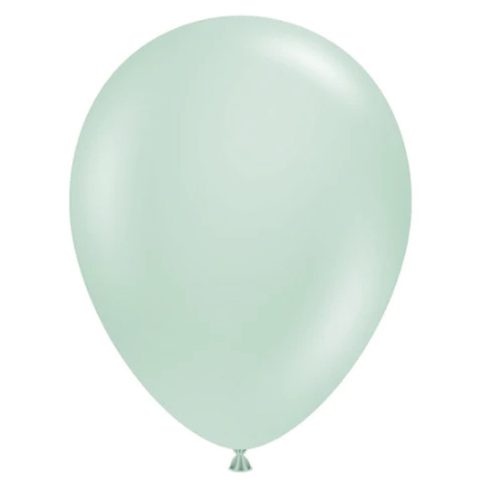 Tuftex Empower Mint 50ct Latex Balloon 5"