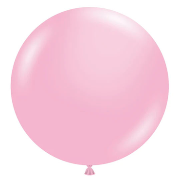 Globo de foil Tuftex Rosa Bebé 3 unidades 24"