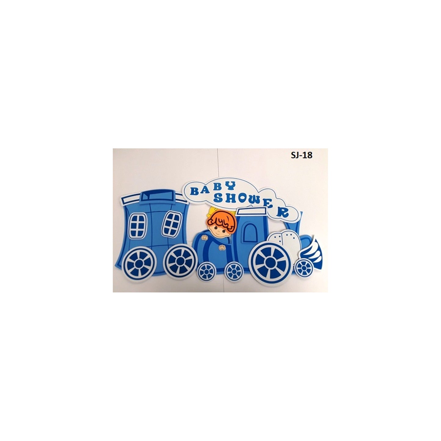 (c) Eva Baby Shower Figure Light Blue