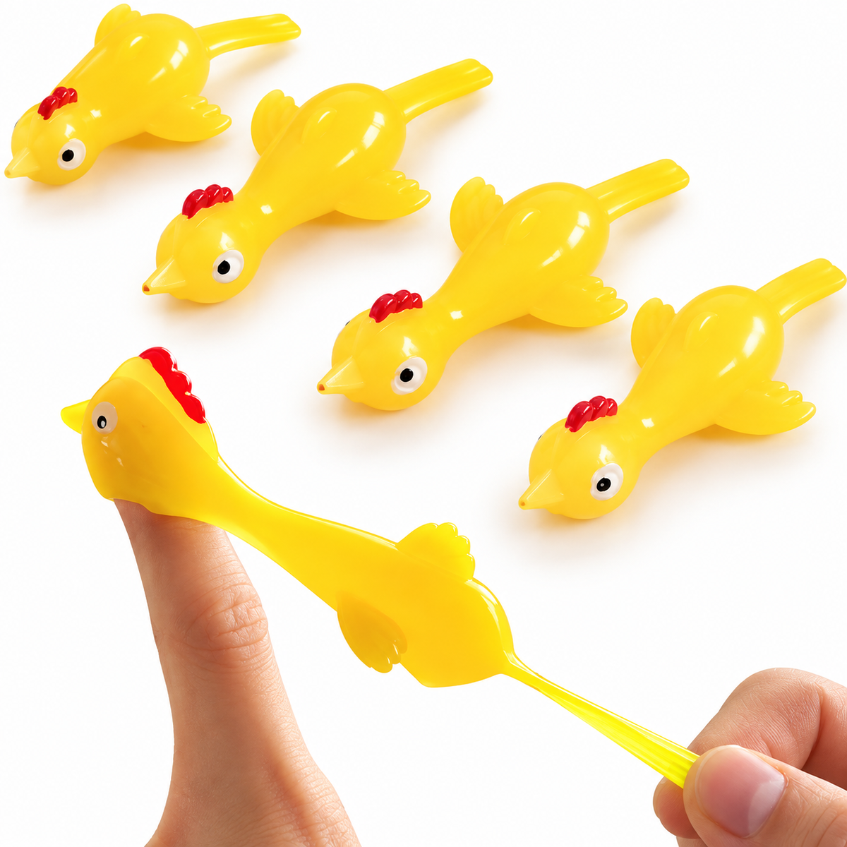 Stretchy Slingshot Chicken Toy