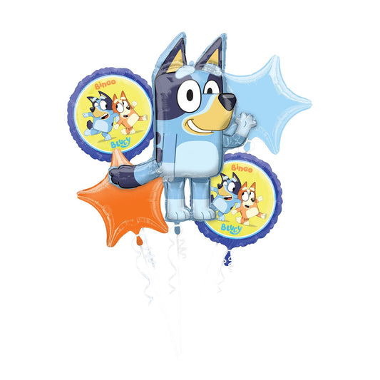 Bluey Balloon Bouquets 5pc