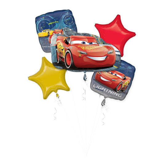 Cars Balloon Bouquets 5pc
