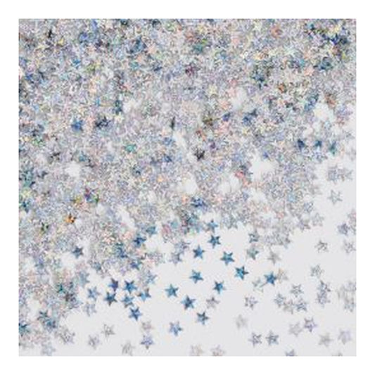 Confetti Holo Silver Star