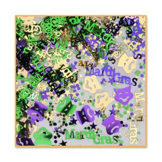 Confetti Mardi Gras