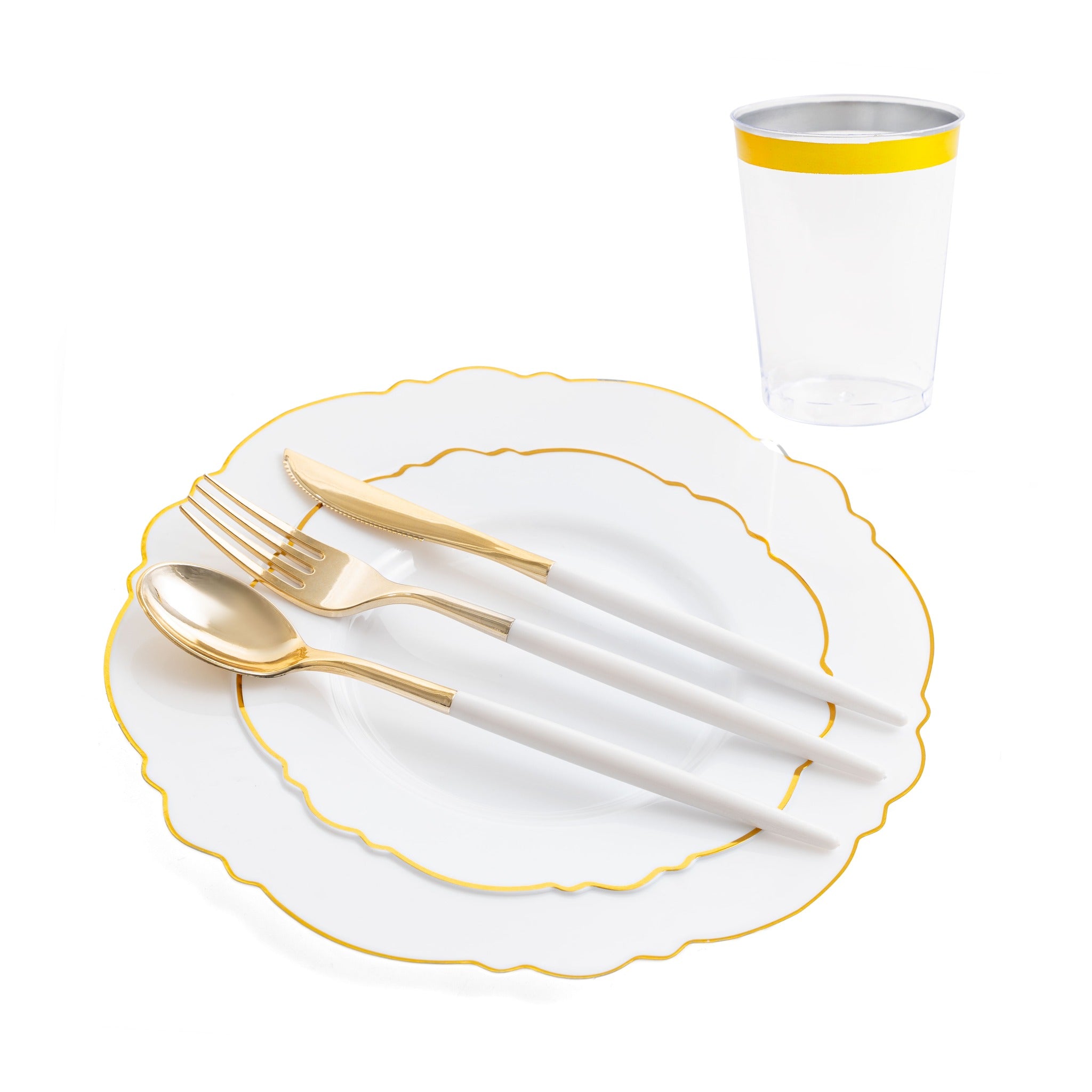 Dinnerware Set 24pc/Set White
