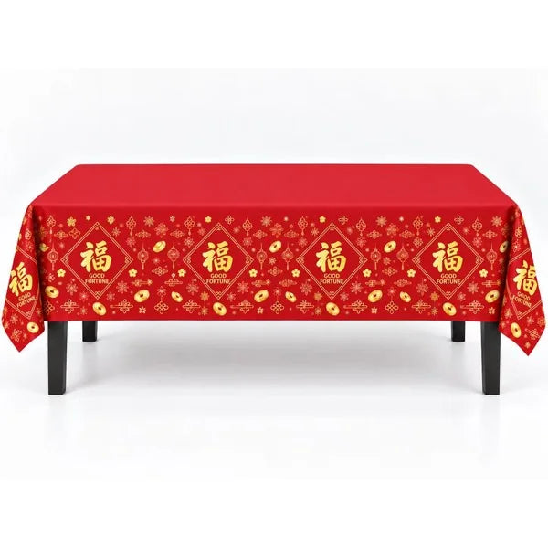 Good Fortune Table Cover