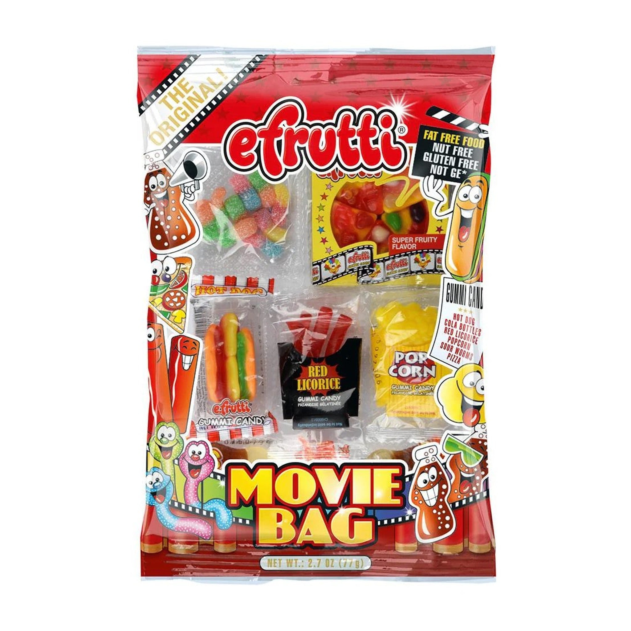 Efrutti Gummy Movie Bag 12/2.7