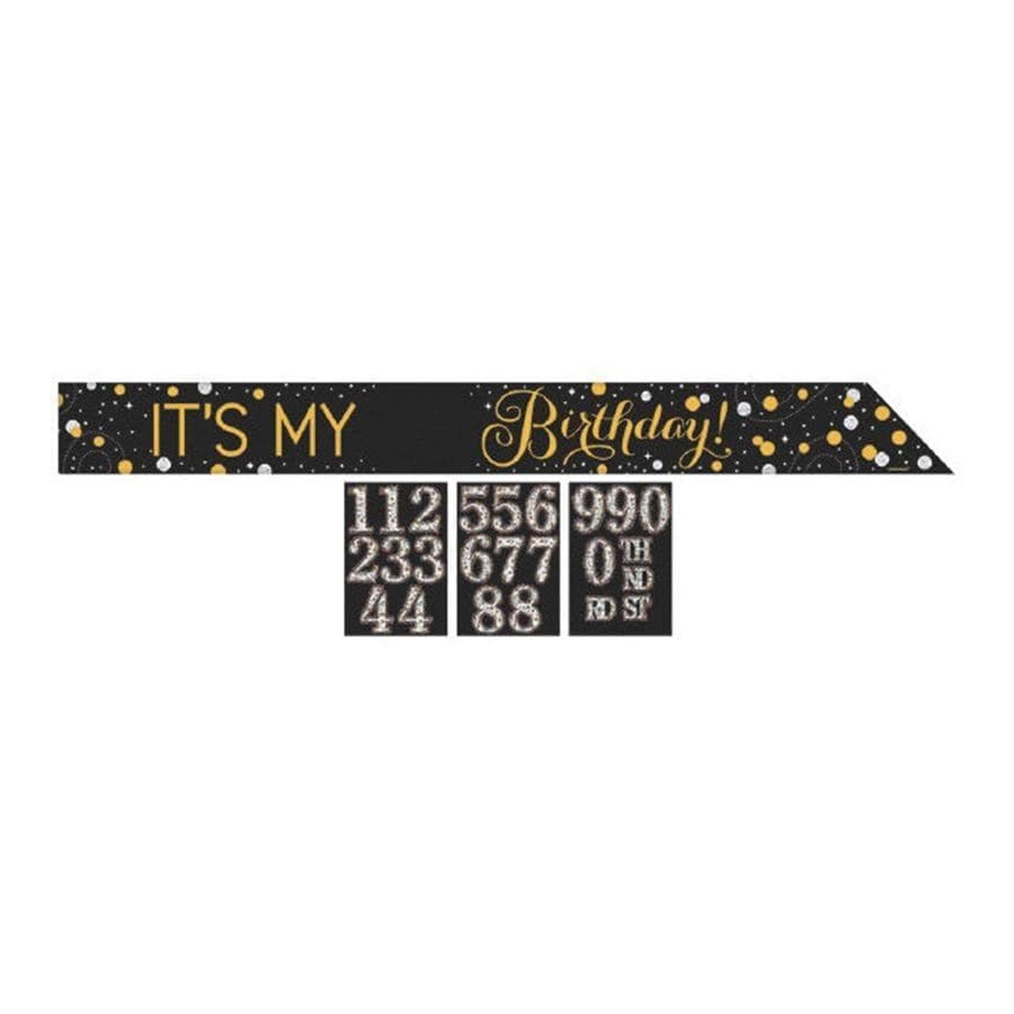 Foil Sash Spark Celebration