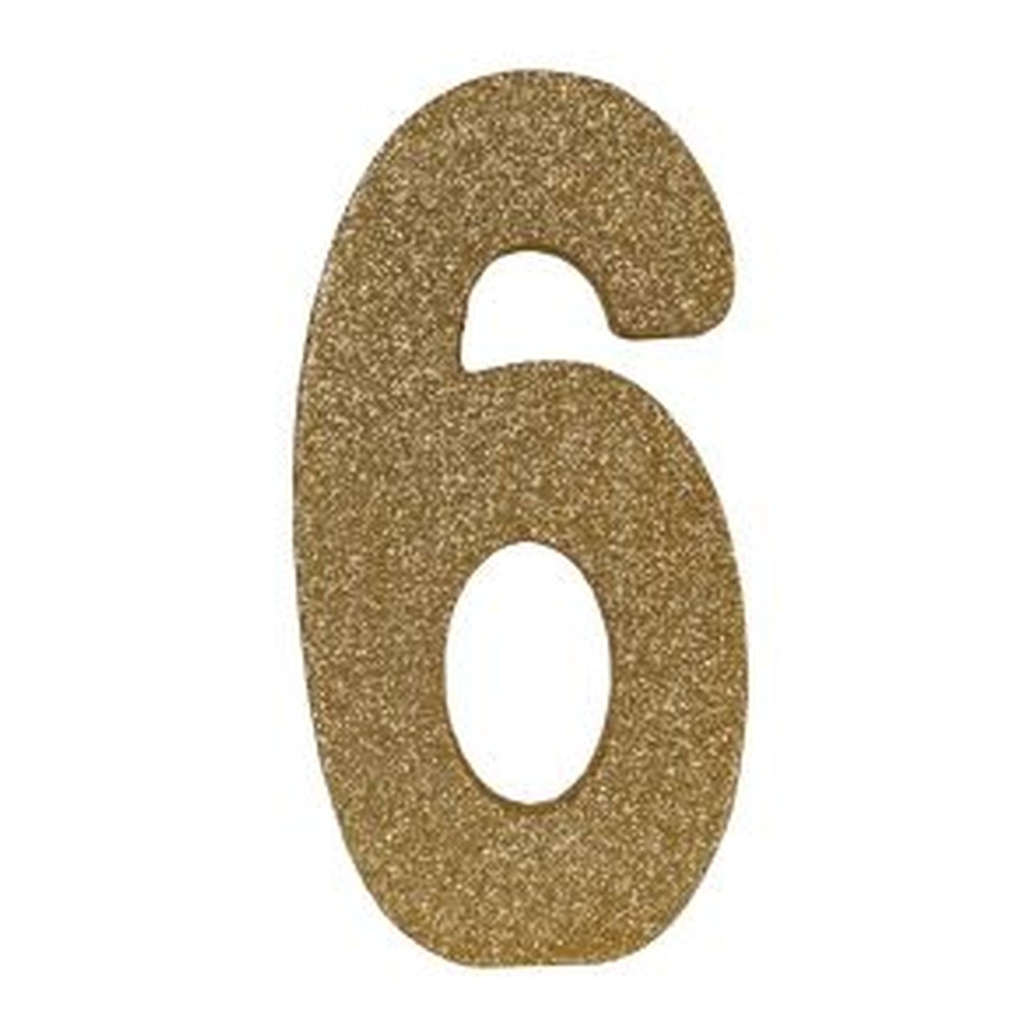 Glittered 6 Centerpiece