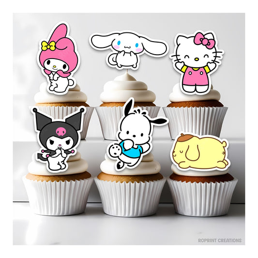 Hello Kitty Dessert Topper