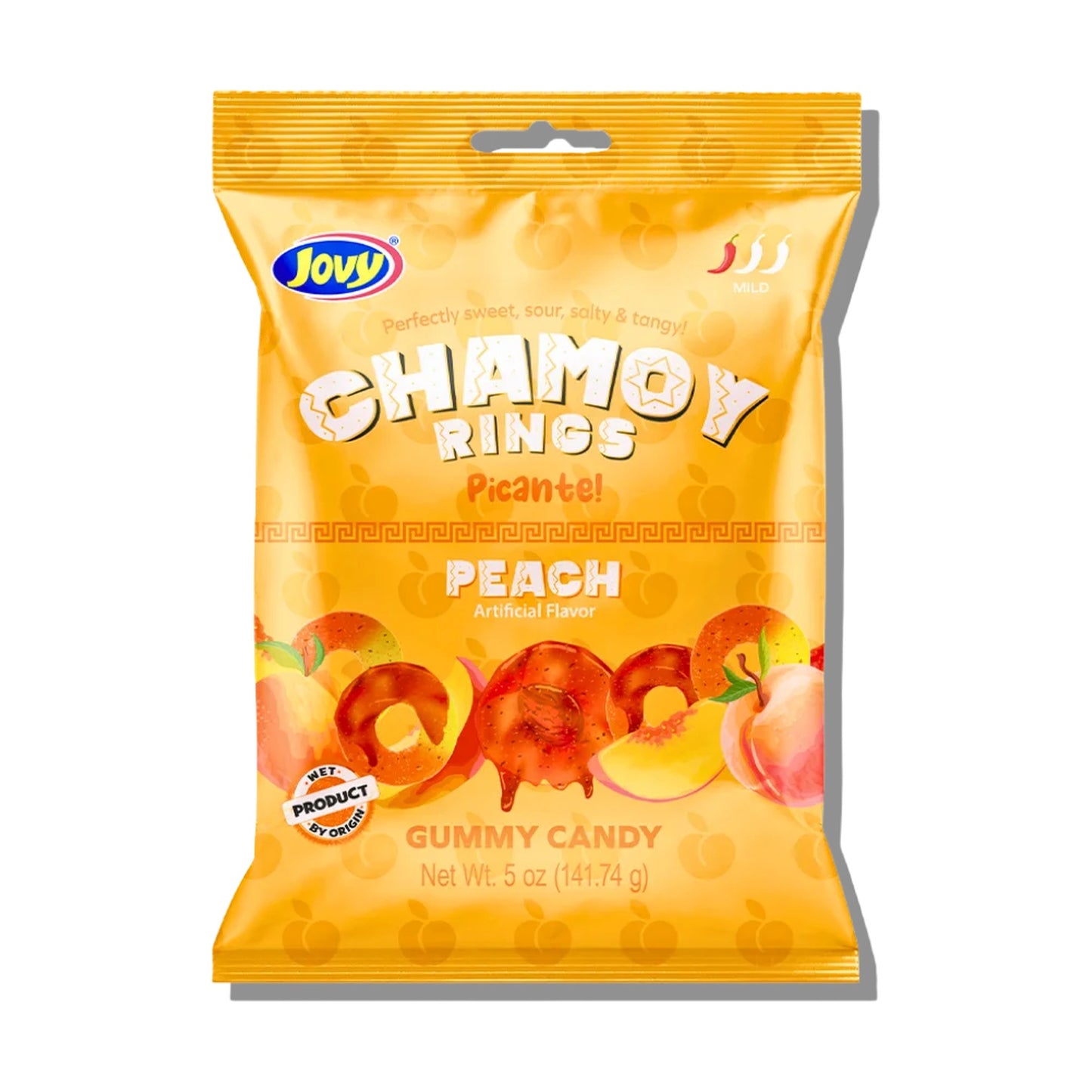 Jovy Gummy Ring Chamoy Peach