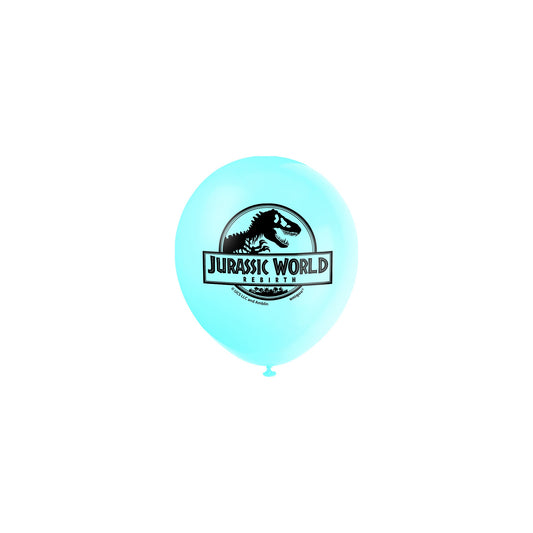 Jurassic World 4 12" Latex Balloon 8ct