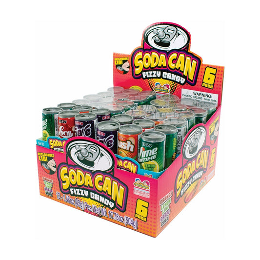 Km Soda Can Fizzy Candy