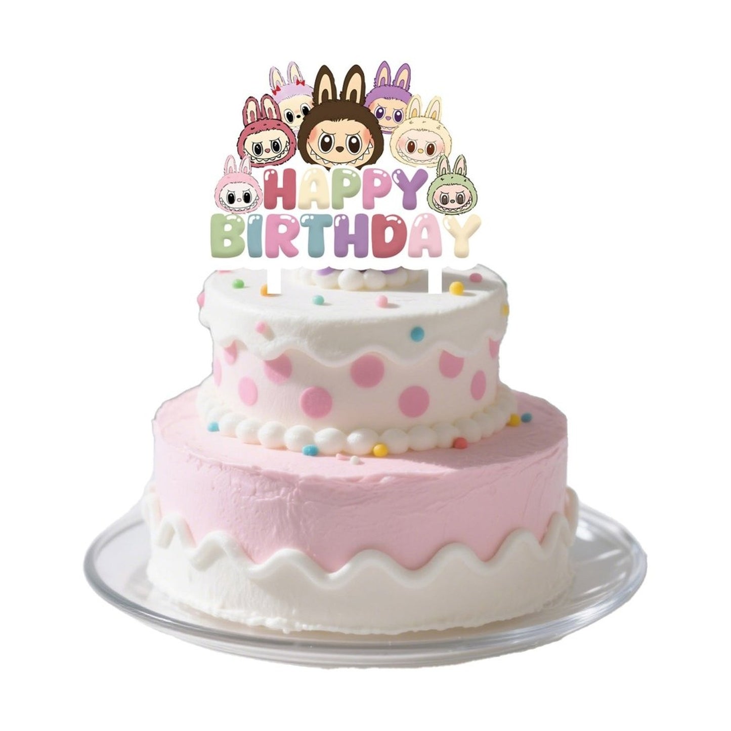 Labubu Cake Topper