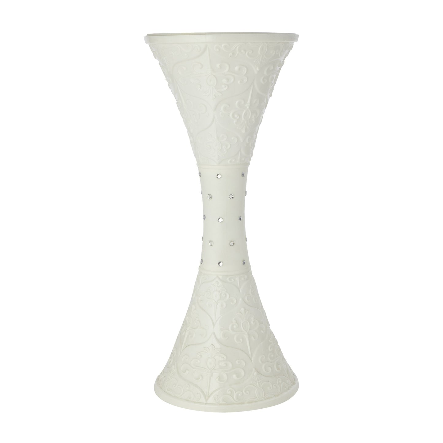 LED Plastic Hurricane Pillar