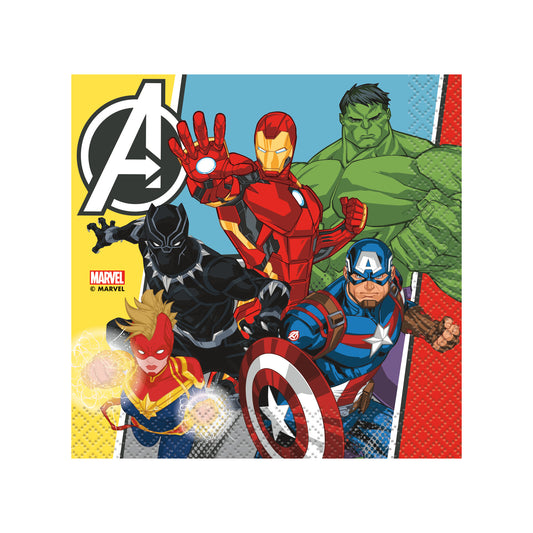 Marvel Avengers Small Napkins 16ct