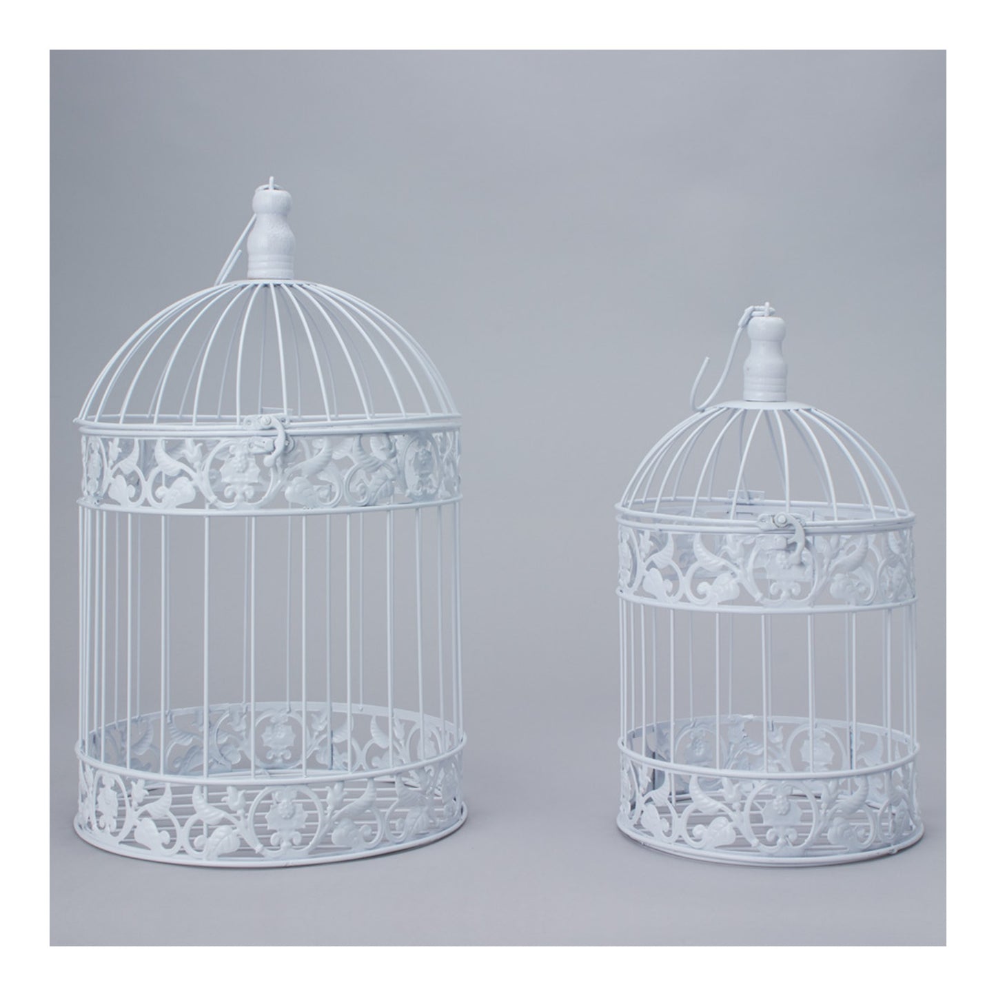 Metal Bird Cage 2pcs Set
