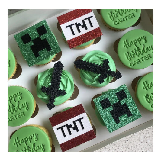 Minecraft Dessert Topper