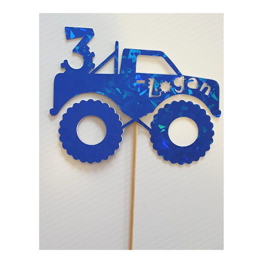 Monster Truck Cake Topper