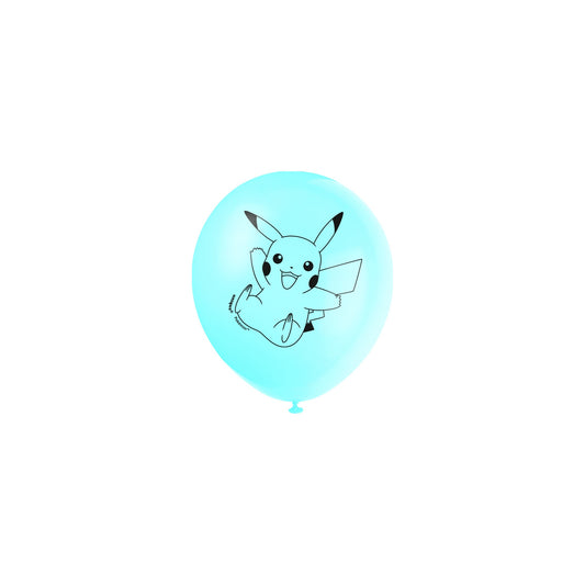 Pokémon Latex 12” Balloons 8CT