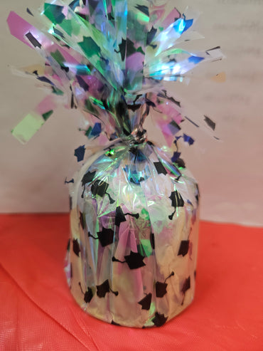 Grad Caps Foil Balloon Weight
