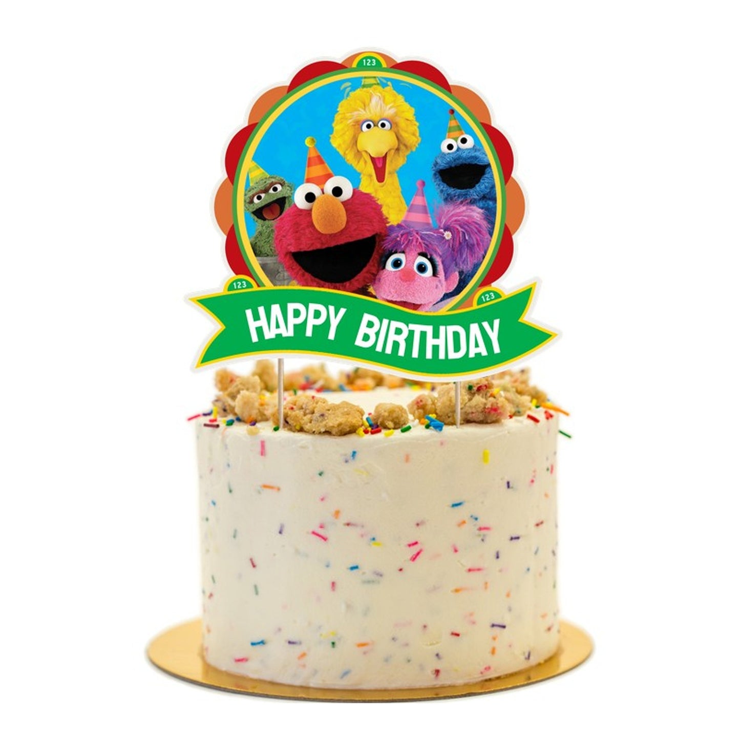 Sesame Street Cake Topper