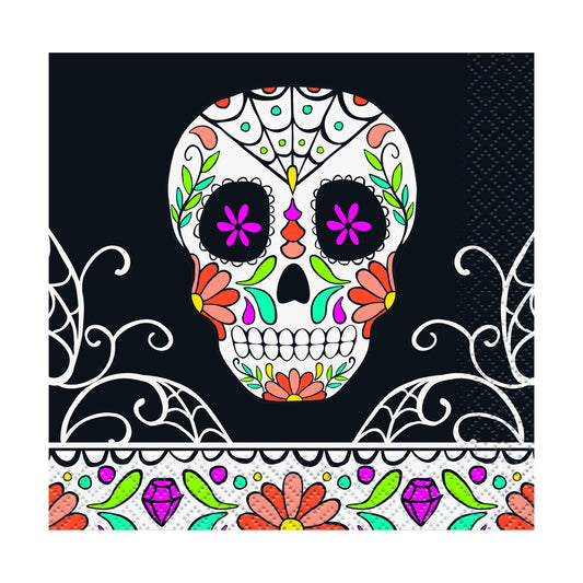 Skull Napkin 24ct