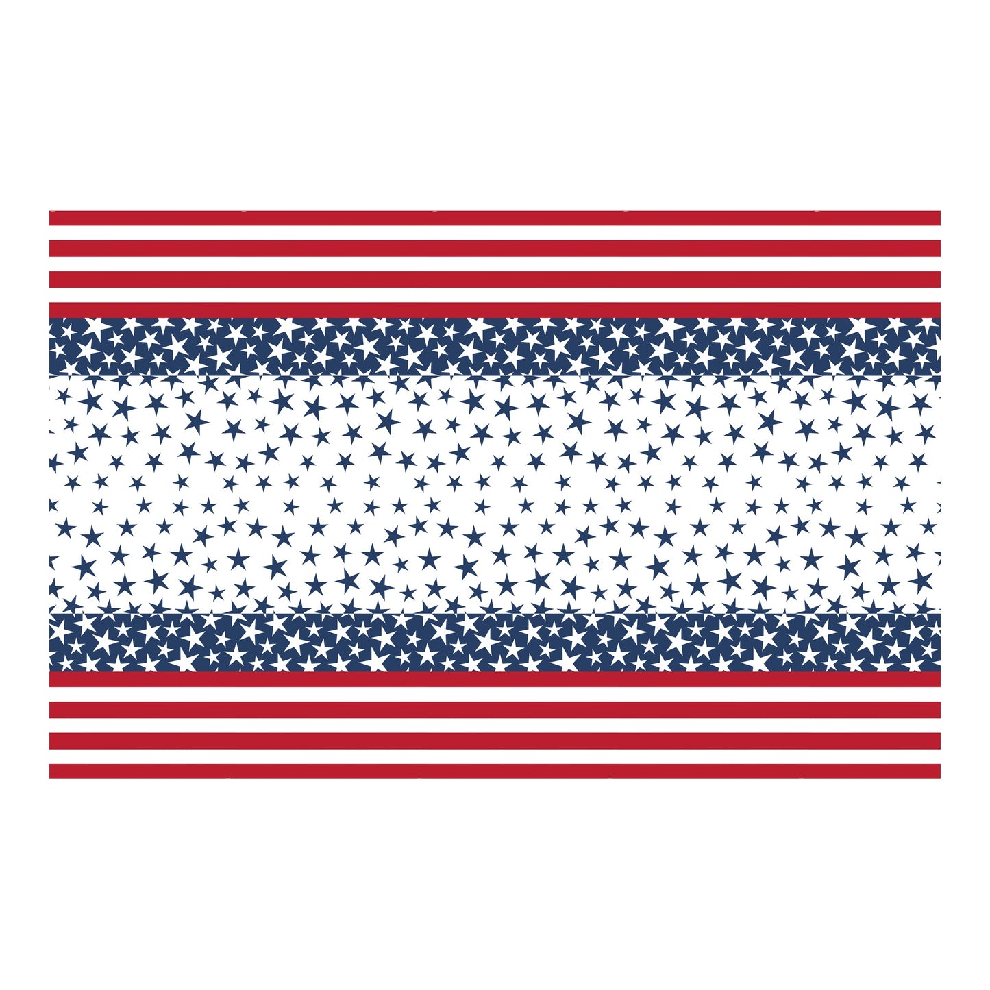Table Cover Star Stripe