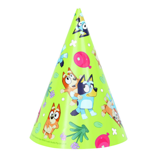 Bluey Party Hats 8ct