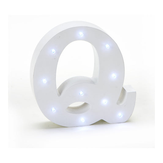 Vintage LED Marquee Letter Q