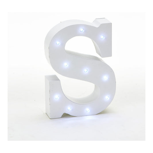 Vintage LED Marquee Letter S
