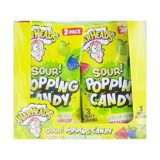 Warheads Popping 3pck