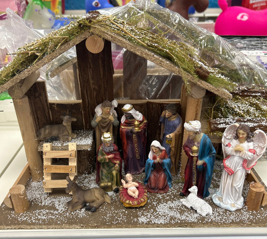 5" Nativity 11pc Set