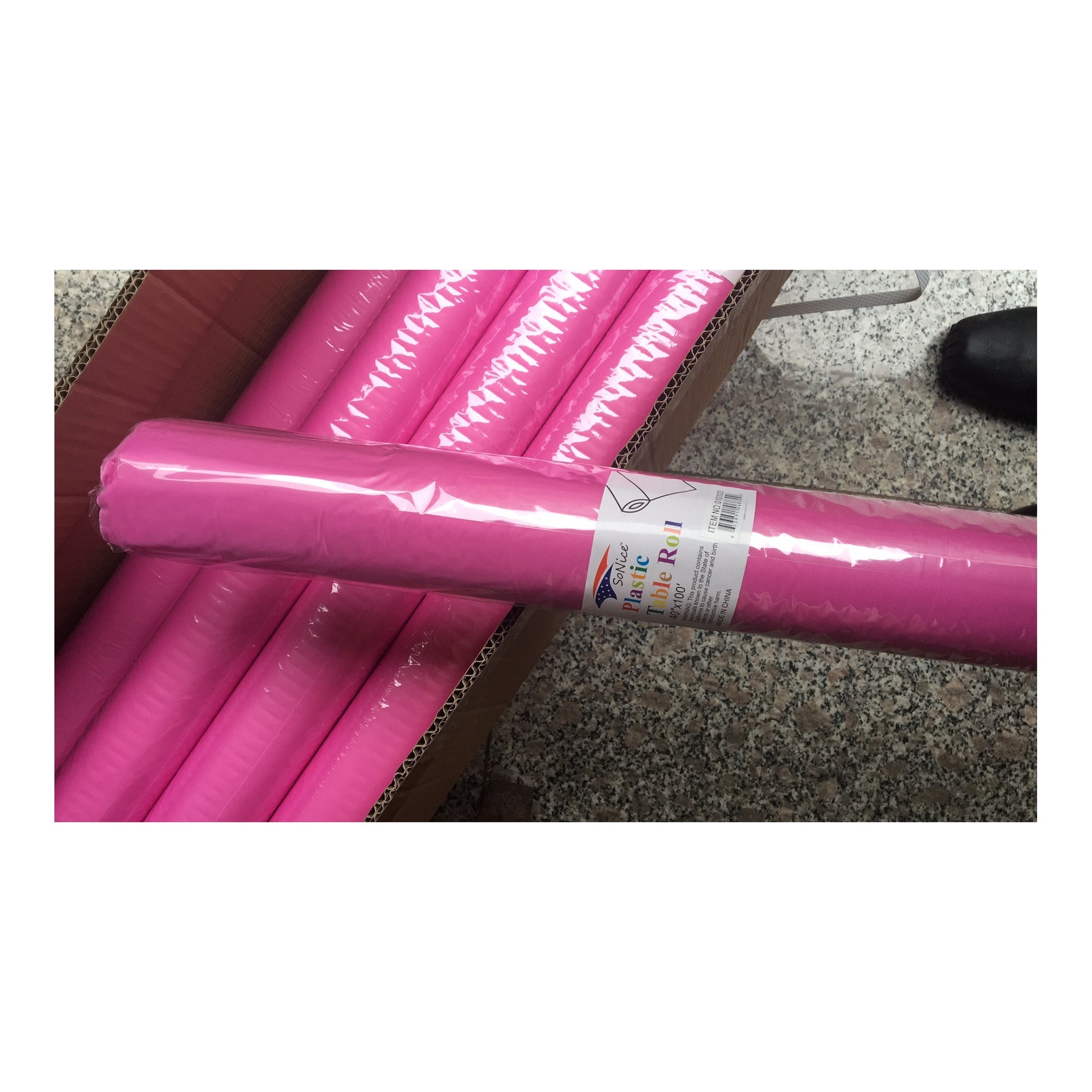 Tablecover Roll Hot Pink