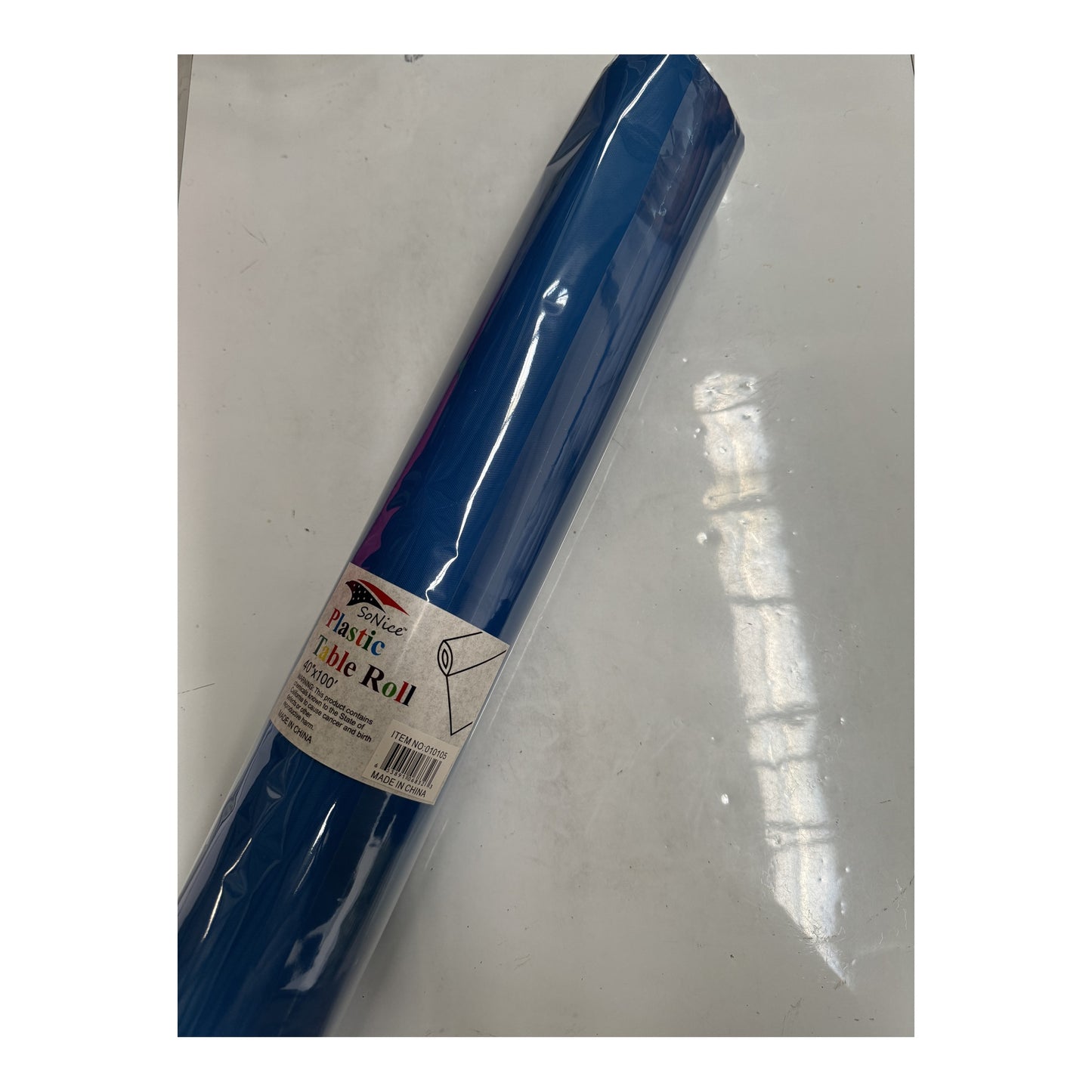 (c) Table Cover Roll Royal Blue