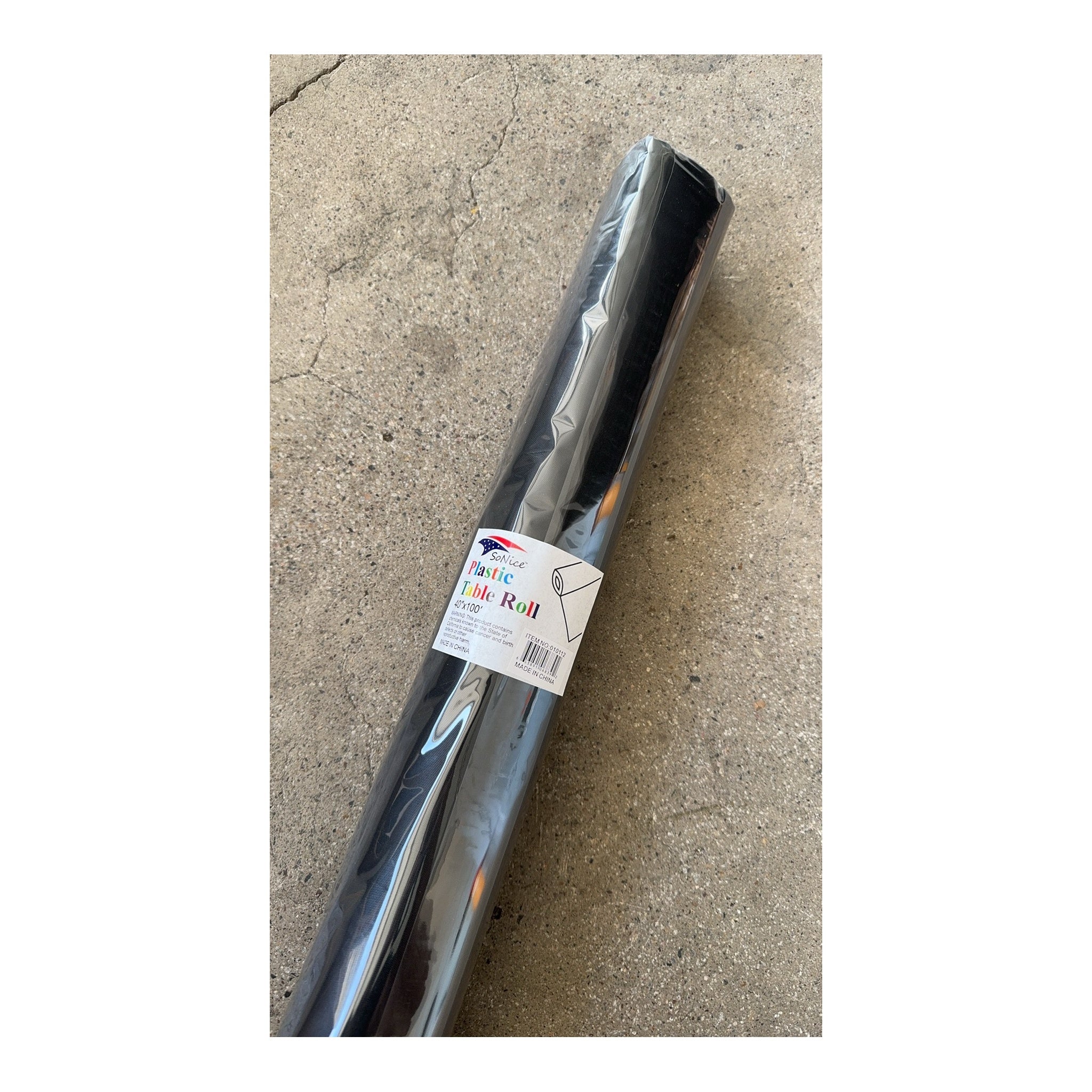 (c) Table Cover Roll Black