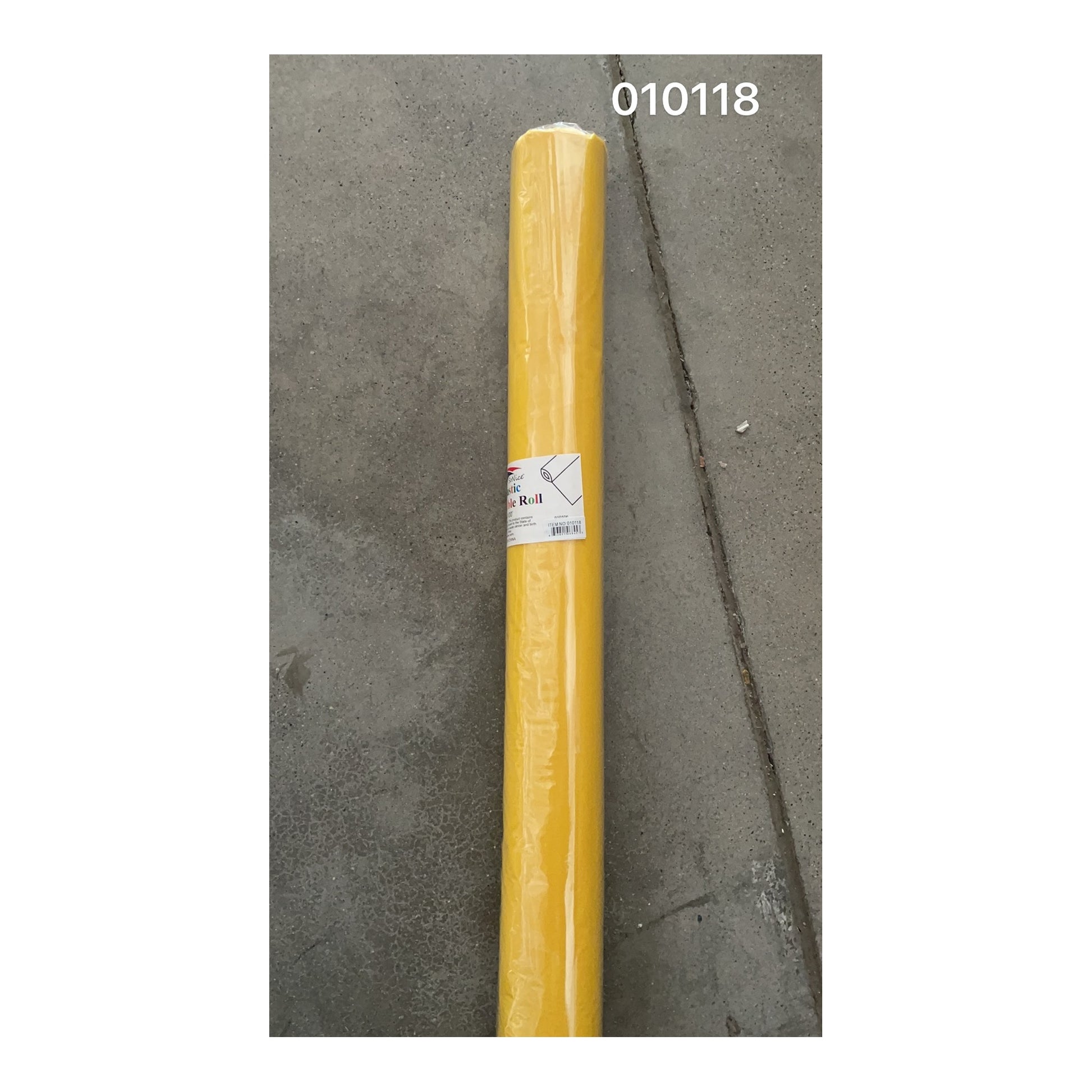 Tablecover Roll Yellow