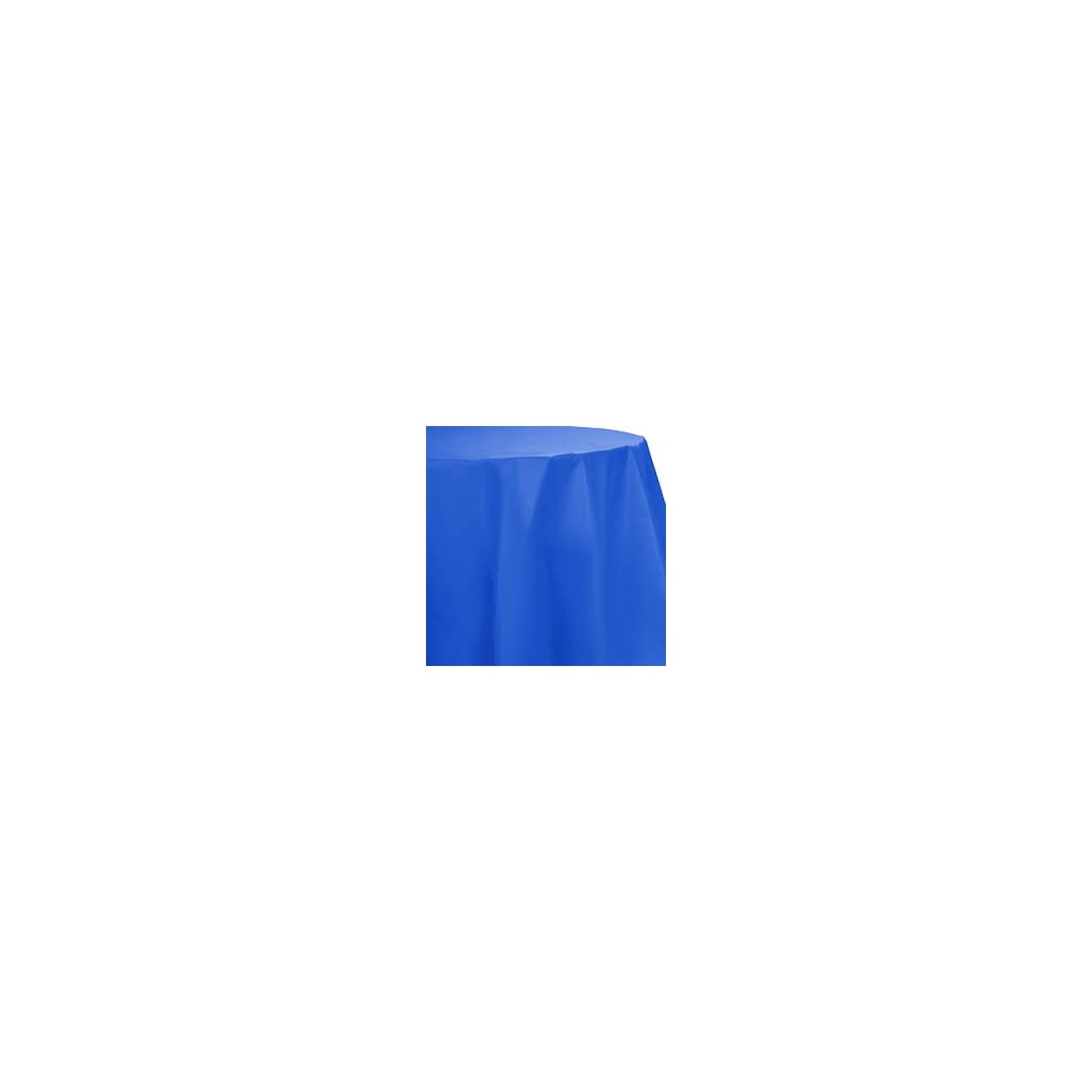 Round Tablecover Royal Blue