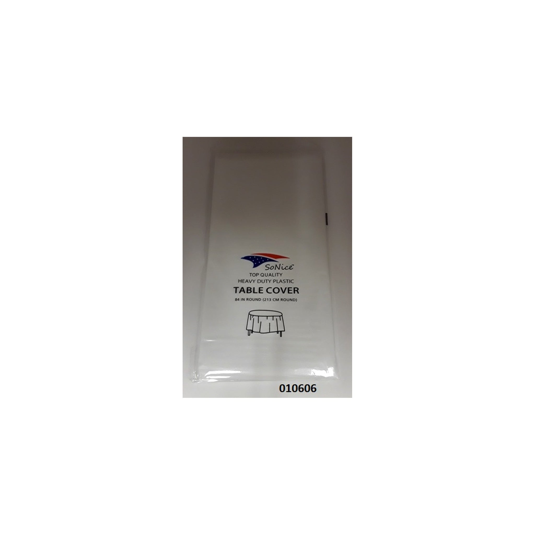 Round Tablecover White