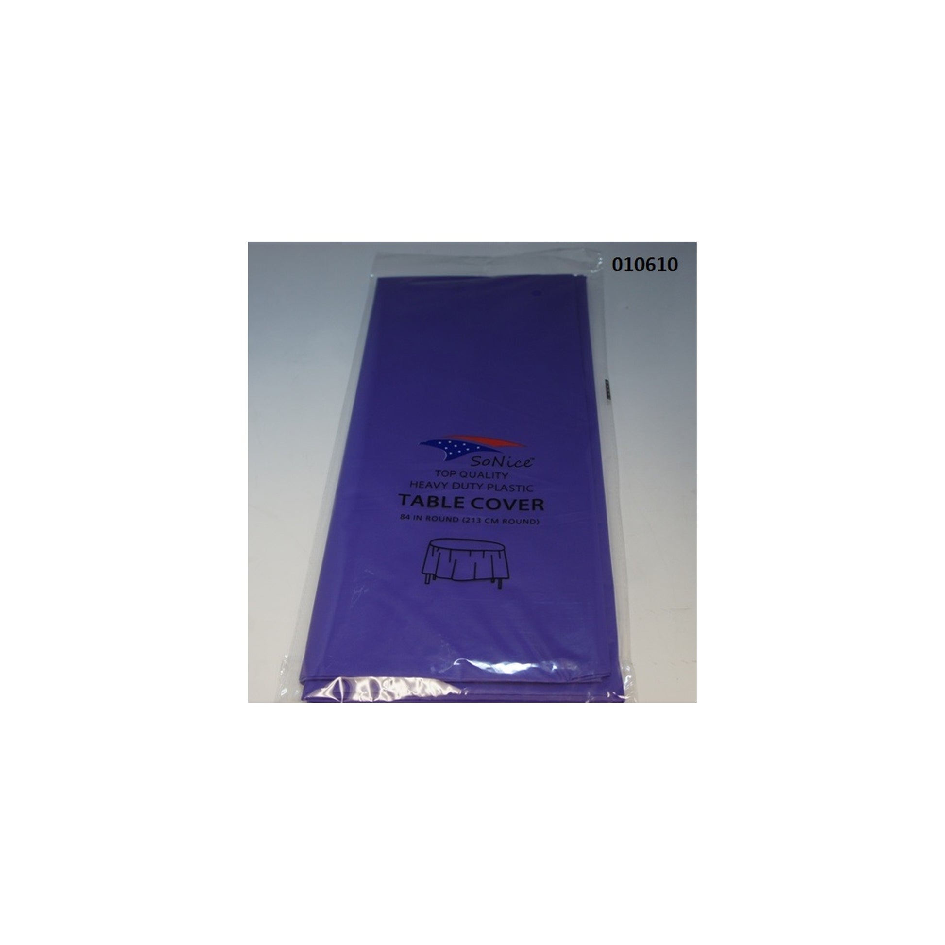 Round Tablecover Purple