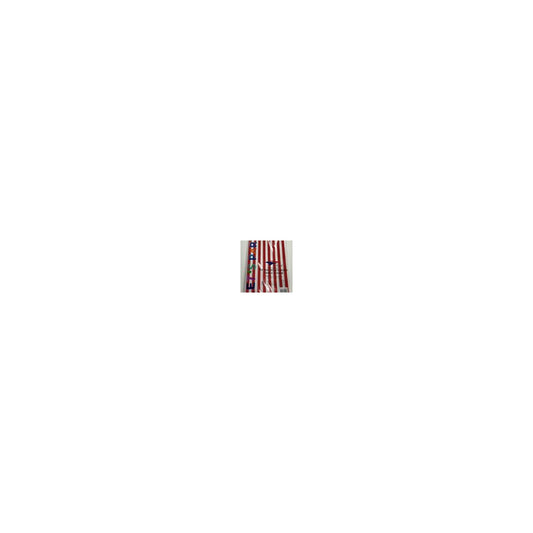 54" x 96" Striped Table Cover Red Circus