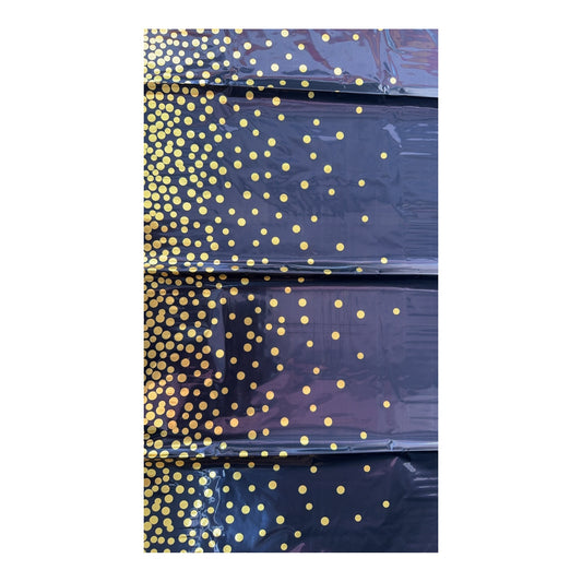 Table Cover Dotted Gold/Black