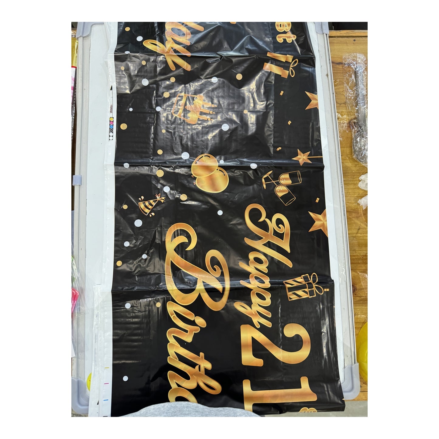 Table Cover Happy Birthday 21St