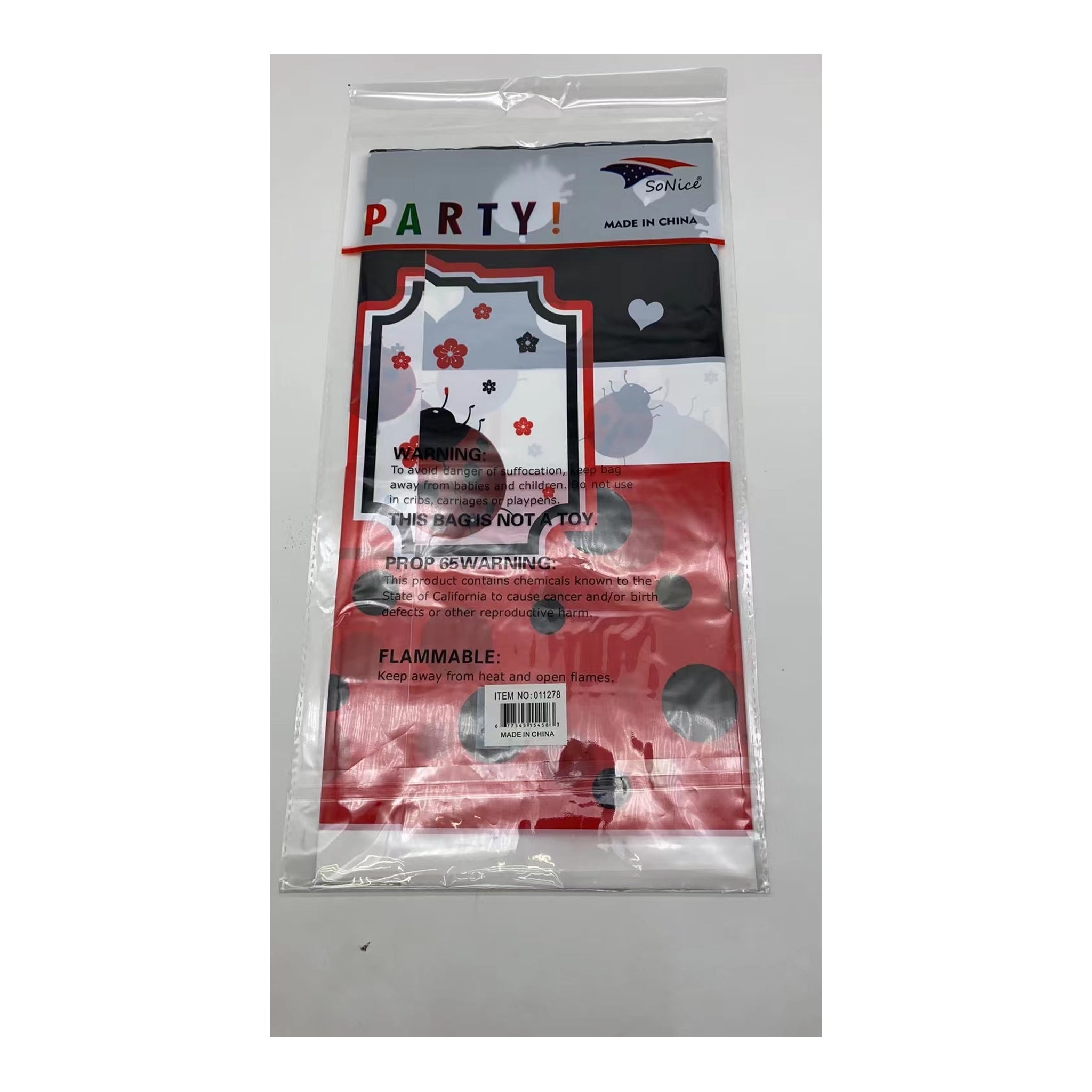 Table Cover Ladybug 144/case