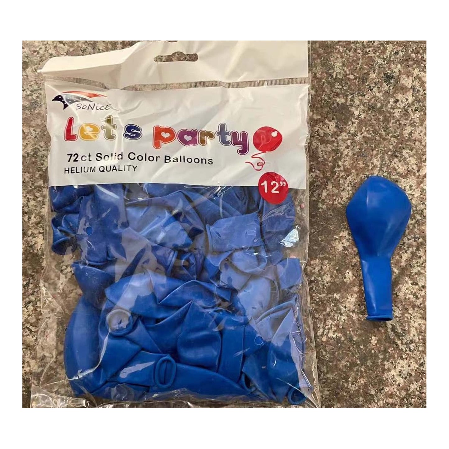 12"Balloon Royal Blue 72 ct