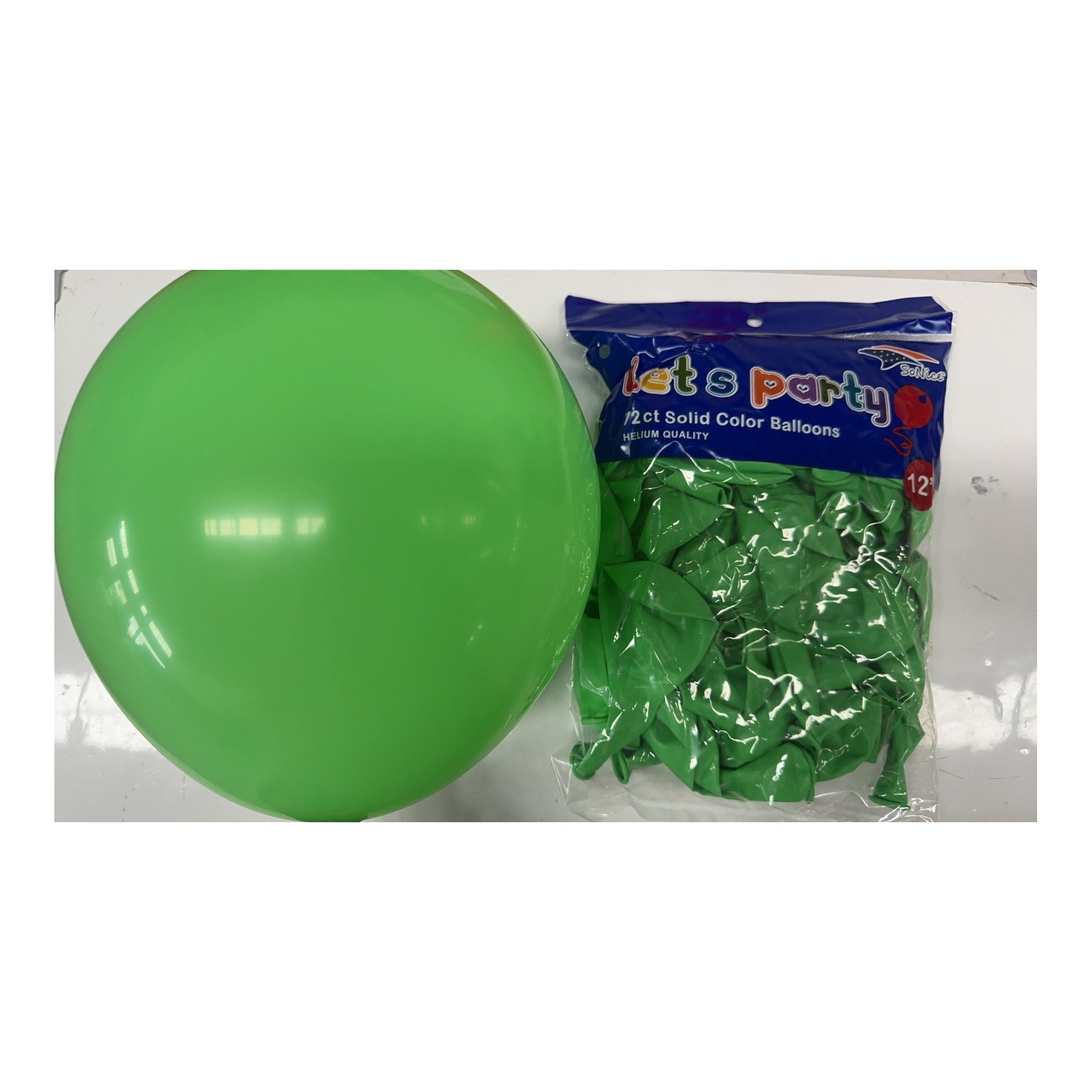 Balloon Apple Green 72 ct