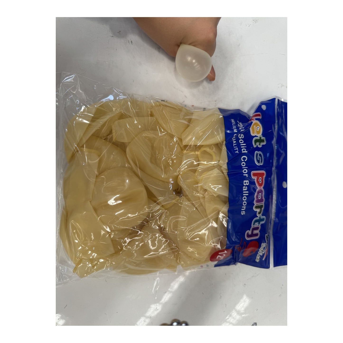 (c) 12" Balloon Clear 72ct